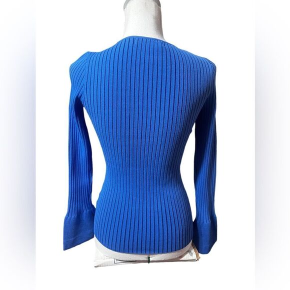 Bailey 44 Surreal Sweater Top Cornflower Blue Small - Picture 4 of 5